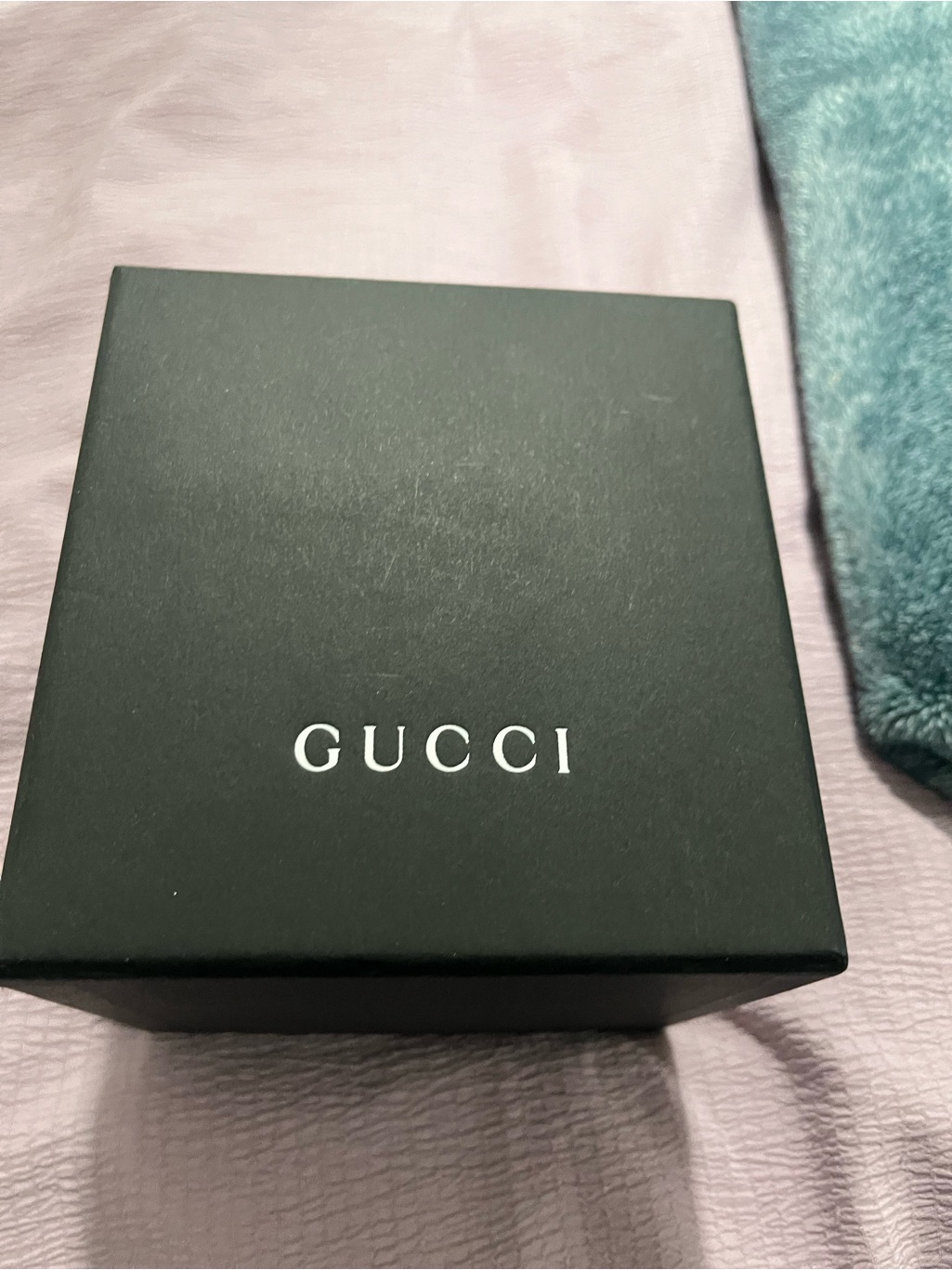 Gucci Stainless Steel Watch With Blue Dial